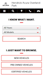 Mobile Screenshot of hendrickacuraoverlandpark.com